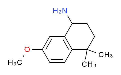 CAS No. 780022-30-2, 7-Methoxy-4,4-dimethyl-1,2,3,4-tetrahydronaphthalen-1-amine