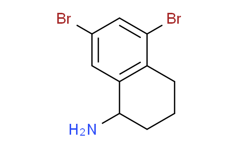 CAS No. 1337380-29-6, 5,7-Dibromo-1,2,3,4-tetrahydronaphthalen-1-amine