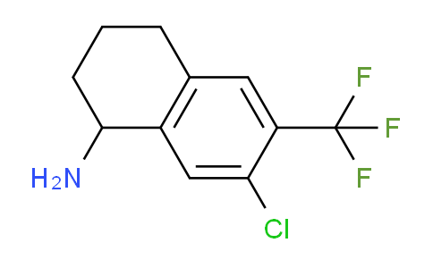 CAS No. 1337373-28-0, 7-Chloro-6-(trifluoromethyl)-1,2,3,4-tetrahydronaphthalen-1-amine