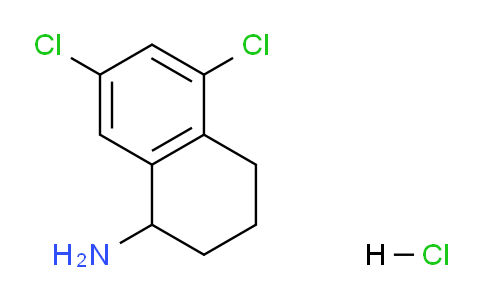 CAS No. 886762-74-9, 5,7-Dichloro-1,2,3,4-tetrahydronaphthalen-1-amine hydrochloride