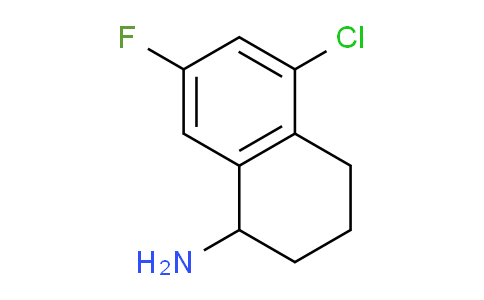 CAS No. 1337048-97-1, 5-Chloro-7-fluoro-1,2,3,4-tetrahydronaphthalen-1-amine