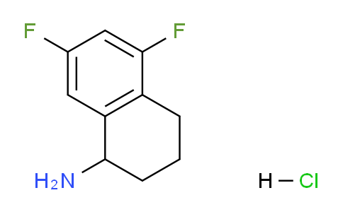 CAS No. 1199783-14-6, 5,7-Difluoro-1,2,3,4-tetrahydronaphthalen-1-amine hydrochloride