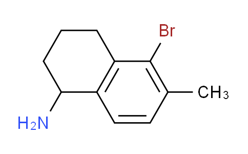 CAS No. 1337141-65-7, 5-Bromo-6-methyl-1,2,3,4-tetrahydronaphthalen-1-amine