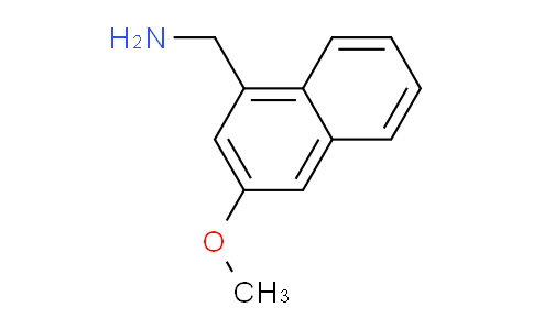 CAS No. 758676-45-8, (3-Methoxynaphthalen-1-yl)methanamine