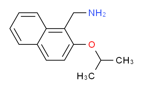 CAS No. 1049030-20-7, (2-Isopropoxynaphthalen-1-yl)methanamine