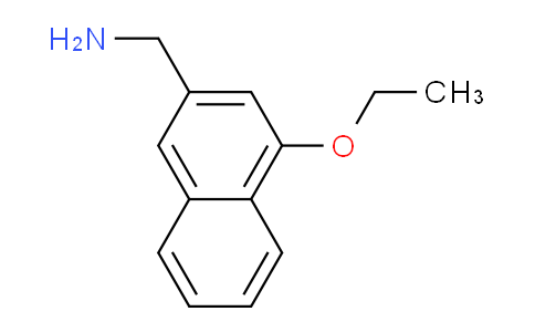 CAS No. 1707375-45-8, (4-Ethoxynaphthalen-2-yl)methanamine