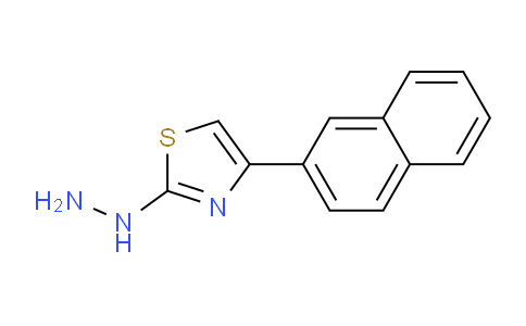 CAS No. 299439-90-0, 2-Hydrazinyl-4-(naphthalen-2-yl)thiazole