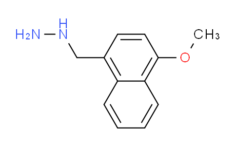 CAS No. 887592-81-6, ((4-Methoxynaphthalen-1-yl)methyl)hydrazine