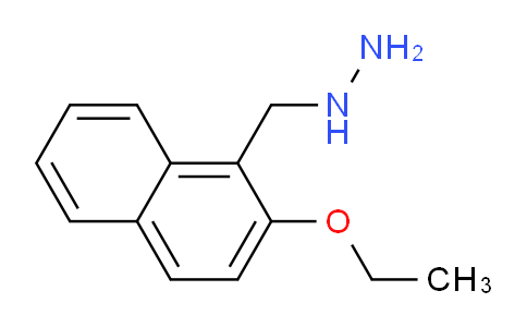CAS No. 887592-99-6, ((2-Ethoxynaphthalen-1-yl)methyl)hydrazine