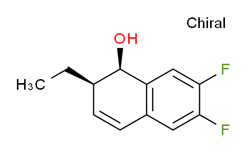 CAS No. 769154-38-3, (1R,2R)-2-Ethyl-6,7-difluoro-1,2-dihydronaphthalen-1-ol