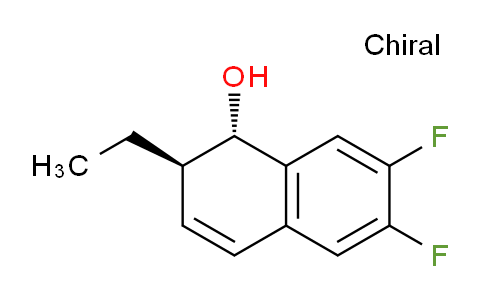 CAS No. 457625-23-9, (1S,2R)-2-Ethyl-6,7-difluoro-1,2-dihydronaphthalen-1-ol
