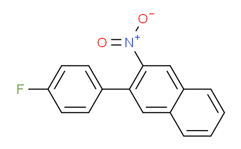 CAS No. 1450995-50-2, 2-(4-Fluorophenyl)-3-nitronaphthalene