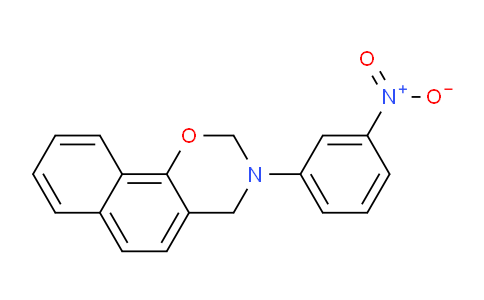 CAS No. 6638-20-6, 3-(3-Nitrophenyl)-3,4-dihydro-2H-naphtho[2,1-e][1,3]oxazine