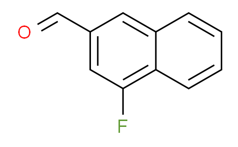 CAS No. 1261783-61-2, 4-Fluoronaphthalene-2-carboxaldehyde