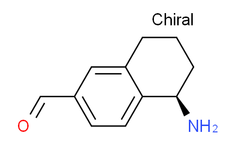 CAS No. 875126-53-7, (R)-5-Amino-5,6,7,8-tetrahydronaphthalene-2-carbaldehyde