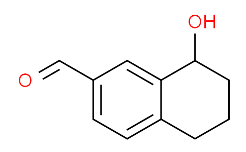 CAS No. 1071490-54-4, 8-Hydroxy-5,6,7,8-tetrahydronaphthalene-2-carbaldehyde
