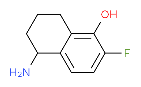 CAS No. 1337049-46-3, 5-Amino-2-fluoro-5,6,7,8-tetrahydronaphthalen-1-ol
