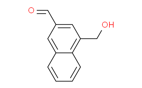 CAS No. 1261809-63-5, 4-(Hydroxymethyl)-2-naphthaldehyde