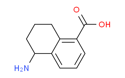 CAS No. 187389-66-8, 5-Amino-5,6,7,8-tetrahydronaphthalene-1-carboxylic acid