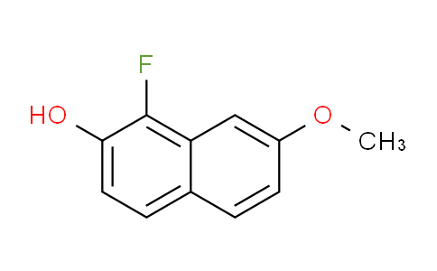 CAS No. 1447449-99-1, 1-Fluoro-7-methoxynaphthalen-2-ol