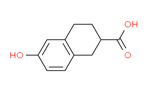 CAS No. 53567-96-7, 6-Hydroxy-1,2,3,4-tetrahydronaphthalene-2-carboxylic acid