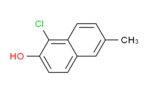 CAS No. 1373247-09-6, 1-Chloro-6-methylnaphthalen-2-ol