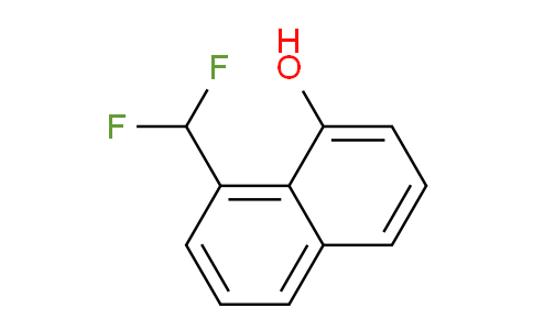 CAS No. 1261476-30-5, 1-(Difluoromethyl)-8-naphthol