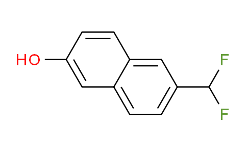 CAS No. 1261870-28-3, 2-(Difluoromethyl)-6-naphthol