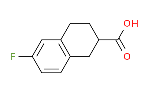 CAS No. 885269-59-0, 6-Fluoro-1,2,3,4-tetrahydronaphthalene-2-carboxylic acid