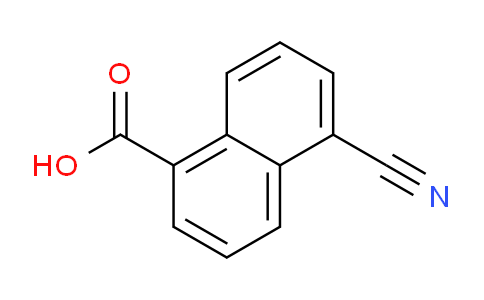 CAS No. 3839-20-1, 5-Cyano-1-naphthoic acid