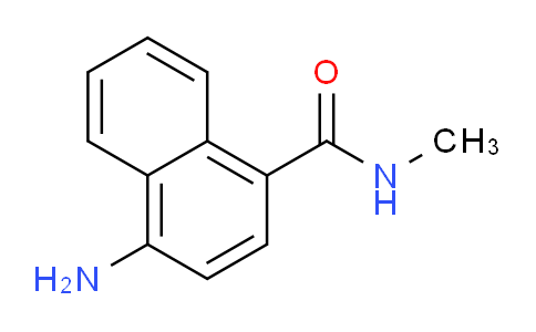 CAS No. 130191-15-0, 4-Amino-N-methyl-1-naphthamide