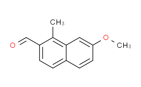 CAS No. 812690-19-0, 7-Methoxy-1-methyl-2-naphthaldehyde