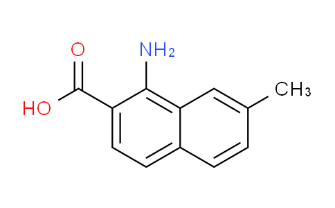 CAS No. 858022-66-9, 1-Amino-7-methyl-2-naphthoic acid