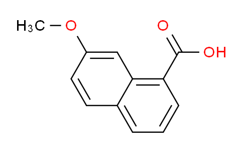 CAS No. 7498-58-0, 7-Methoxy-1-naphthoic acid