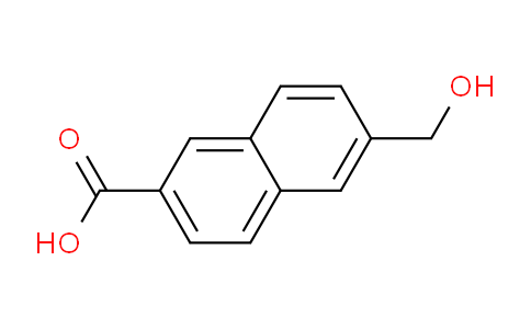 CAS No. 5859-95-0, 6-(Hydroxymethyl)-2-naphthoic acid