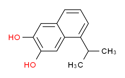 CAS No. 113458-96-1, 5-Isopropylnaphthalene-2,3-diol