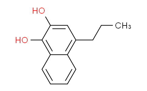 CAS No. 80280-92-8, 4-Propylnaphthalene-1,2-diol
