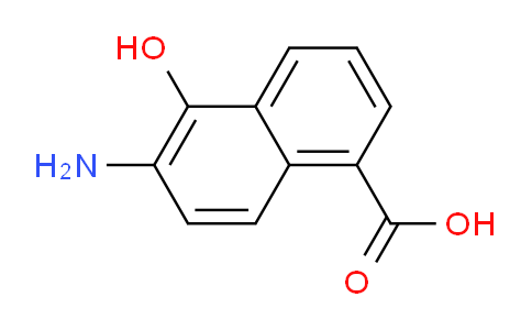 CAS No. 103906-11-2, 6-Amino-5-hydroxy-1-naphthoic acid