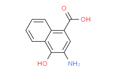 CAS No. 165185-23-9, 3-Amino-4-hydroxy-1-naphthoic acid