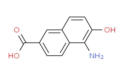 CAS No. 103906-12-3, 5-Amino-6-hydroxy-2-naphthoic acid