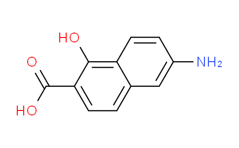 CAS No. 86700-00-7, 6-Amino-1-hydroxy-2-naphthoic acid