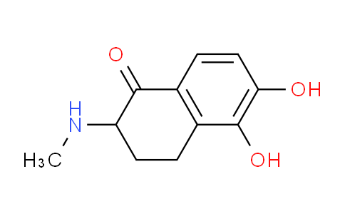 CAS No. 745725-10-4, 5,6-Dihydroxy-2-(methylamino)-3,4-dihydronaphthalen-1(2H)-one