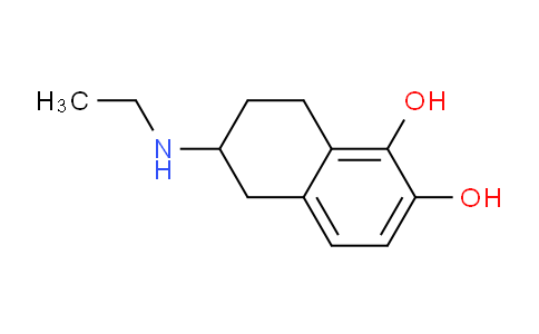 CAS No. 69478-37-1, 6-(Ethylamino)-5,6,7,8-tetrahydronaphthalene-1,2-diol