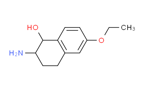 CAS No. 730915-01-2, 2-Amino-6-ethoxy-1,2,3,4-tetrahydronaphthalen-1-ol