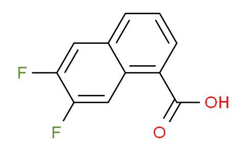 CAS No. 405196-36-3, 6,7-Difluoro-1-naphthoic acid
