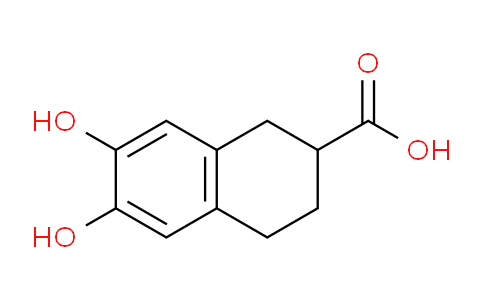 CAS No. 134101-50-1, 6,7-Dihydroxy-1,2,3,4-tetrahydronaphthalene-2-carboxylic acid