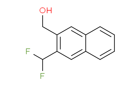 CAS No. 1261600-32-1, 2-(Difluoromethyl)naphthalene-3-methanol
