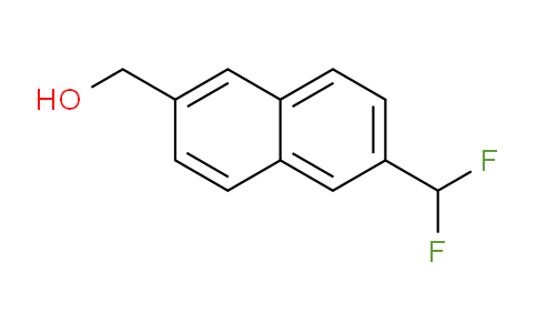 CAS No. 1261800-78-5, 2-(Difluoromethyl)naphthalene-6-methanol