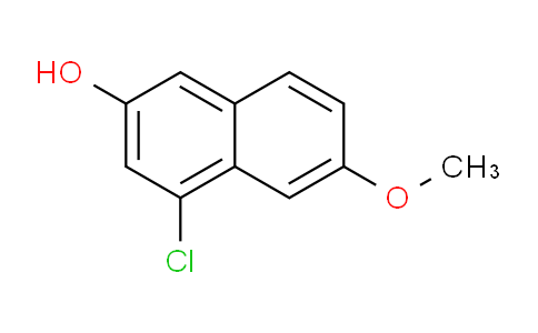 CAS No. 1049130-70-2, 4-Chloro-6-methoxynaphthalen-2-ol