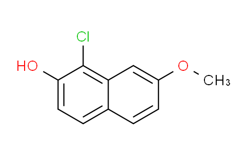 CAS No. 85972-67-4, 1-Chloro-7-methoxynaphthalen-2-ol